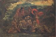 Eugene Delacroix Pieta (mk05) oil painting reproduction